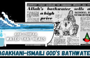 Australian Newspaper Covers Agakhani-Ismaili God’s Bathwater